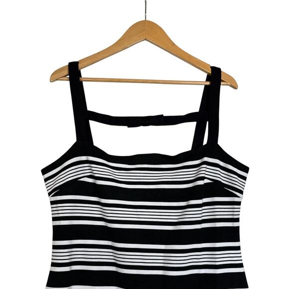 Hutch for Anthropologie Women’s Square Neck  Knit Striped Dress Sz XL Multi NWOT - Picture 4 of 8